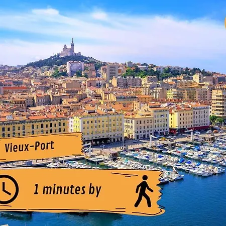 Apartment Vieux-port View - Ultra Center - Air Conditioning - Les Freres De La Loc' *